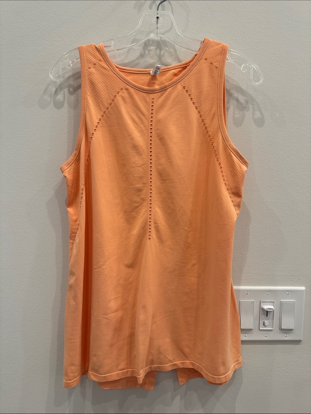 EUC Athleta Orange Tank Size M